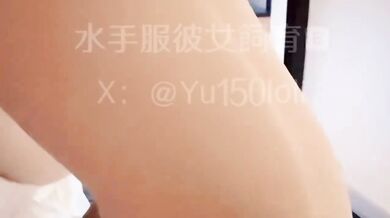 【制服嫩妹控必备】，人形小母狗，清纯萝莉女奴【玉宝涩涩Yu150loli】完整27G视图⑾，性爱群P自慰，花样多 (1)